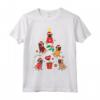 Bullmastiff Christmas Tree Dog - Funny Gift Maglietta per Amanti dei Cani - Ideale per Natale