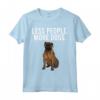 Meno Persona Più Cani Bullmastiff - Maglietta Divertente per Amanti dei Cani - Ideale per Introvertiti