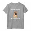 Never Trust a Person with Your Bullmastiff - Maglietta per Proprietari di Cane Bullmastiff - Regalo Unico per Amanti dei Cani