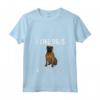 Donna Piacciono Cani e Tre Persone Bullmastiff Maglietta con Collo a V - Divertente Design per Amanti dei Cani - Regalo per Amante dei Bullmastiff