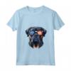 Donna Bullmastiff Patriotic American Flag USA Occhiali da sole Cane Maglietta con Collo a V - Ideale per il 4 luglio e altre festività patriottiche