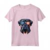 Donna Bullmastiff Patriotic American Flag USA Occhiali da sole Cane Maglietta con Collo a V - Ideale per il 4 luglio e altre festività patriottiche