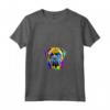 Bullmastiff Pop Art I Dog Lover I Splash Art Bullmastiff Maglietta con Collo a V - Ideale per Amanti dei Cani e Proprietari di Bullmastiff