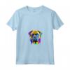 Bullmastiff Pop Art I Dog Lover I Splash Art Bullmastiff Maglietta con Collo a V - Ideale per Amanti dei Cani e Proprietari di Bullmastiff