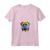 Bullmastiff Pop Art I Dog Lover I Splash Art Bullmastiff Maglietta con Collo a V - Ideale per Amanti dei Cani e Proprietari di Bullmastiff