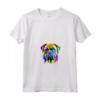 Bullmastiff Pop Art I Dog Lover I Splash Art Bullmastiff Maglietta con Collo a V - Ideale per Amanti dei Cani e Proprietari di Bullmastiff