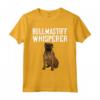 Il Cane Susurra Bullmastiff Maglietta - Regalo Divertente per Amanti dei Cani - Ideale per Proprietari di Bullmastiff