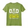 Dad Bungee Jumping Coach Always Right - Funny Maglietta for Bungee Jumping Enthusiasts - Unique Gift for Dad