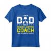 Dad Bungee Jumping Coach Always Right - Funny Maglietta for Bungee Jumping Enthusiasts - Unique Gift for Dad