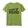 Divertente Bungee Jumping Amante Grafico - Bungee Jumping Evolution Maglietta per Donne e Uomini - Regalo Unico per Gli Amanti del Salto Elastico