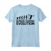 Divertente Bungee Jumping Amante Grafico - Bungee Jumping Evolution Maglietta per Donne e Uomini - Regalo Unico per Gli Amanti del Salto Elastico
