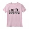 Divertente Bungee Jumping Amante Grafico - Bungee Jumping Evolution Maglietta per Donne e Uomini - Regalo Unico per Gli Amanti del Salto Elastico