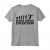 Divertente Bungee Jumping Amante Grafico - Bungee Jumping Evolution Maglietta per Donne e Uomini - Regalo Unico per Gli Amanti del Salto Elastico