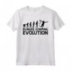 Divertente Bungee Jumping Amante Grafico - Bungee Jumping Evolution Maglietta per Donne e Uomini - Regalo Unico per Gli Amanti del Salto Elastico