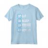 Eat Sleep Bungee Jumping - Maglietta Sport Estremi Bungy Jumping per Uomini e Donne - Ideale come Regalo per gli Amanti dell'Adrenalina