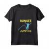 Donna Amore Bungee Jumping - Maglietta con Collo a V per Appassionati di Bungee Jumping - Ideale per Compleanni e Natale