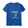 Donna Amore Bungee Jumping - Maglietta con Collo a V per Appassionati di Bungee Jumping - Ideale per Compleanni e Natale