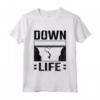 Bungy Jump Down Life - Maglietta Bungee Jumping per Amanti dell'Adrenalina - Perfetta per Sport Estremi