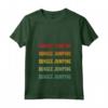 Donna Bungee Jumping Amante - Maglietta Hobbyist Rainbow Design con Collo a V - Regalo per Appassionati di Bungee Jumping