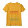 Donna Bungee Jumping Amante - Maglietta Hobbyist Rainbow Design con Collo a V - Regalo per Appassionati di Bungee Jumping