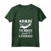 Donna Divertente Bungee Jumping Amante Grafica Papà Uomini Maglietta con Collo a V - Dad the Man the Myth the Bungee Jumping Legend - Regalo Divertente per gli Amanti del Bungee Jumping