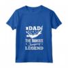 Donna Divertente Bungee Jumping Amante Grafica Papà Uomini Maglietta con Collo a V - Dad the Man the Myth the Bungee Jumping Legend - Regalo Divertente per gli Amanti del Bungee Jumping