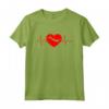 Heartbeat Bungee Jumping - Sport Estremi Maglietta - Regalo Ideale per Amanti dell'Adrenalina - Festa del Papà, Natale, Compleanno