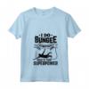 Donna Divertente Bungee Jumping Amante Grafico Donne Uomini - Maglietta Bungee Jumping Lover con Collo a V - Regalo per Amanti del Salto Elastico