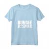Donna Bungee Jumping Maglietta con Collo a V - Design Jumper che Salta dal Ponte - Ideale per gli Amanti dello Sport Estremo