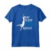 Divertente Bungee Jumping Amante Grafico - Eat Sleep Bungee Jumping Repeat Maglietta - Regalo Unico per Appassionati di Salto Elastico
