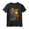 Eat Sleep Bungee Jumping Repeat | Divertente Maglietta Ideale Regalo per Amanti del Bungee Jumping