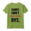 Sorry Can't Bungee Jumping Bye Maglietta - Leggera e Resistente per Veri Avventurieri - Acquista Online!