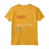 Sorry Can't Bungee Jumping Bye - Maglietta Divertente per Amanti del Salto Elastico - Regalo per Compleanno o Feste