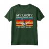 Bungee Jumping Retro Design - Lucky Bungee Jumping Shirt per Sport Estremi - Ideale per Sky Diver e Paracadutisti