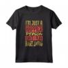 Divertente Bungee Jumping Sports T-Shirt - Regalo per Amanti dello Sport Estremo - I'm just a happy person when I play Bungee Jumping Sport