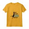 Donna Divertente Bungee Jumping Amante Grafico Donne Uomini Bungee Jumping Maglietta con Collo a V - Eat Sleep Bungee Jumping Repeat - Regalo per Amanti dell'Avventura