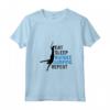 Donna Divertente Bungee Jumping Amante Grafico Donne Uomini Bungee Jumping Maglietta con Collo a V - Eat Sleep Bungee Jumping Repeat - Regalo per Amanti dell'Avventura