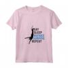 Donna Divertente Bungee Jumping Amante Grafico Donne Uomini Bungee Jumping Maglietta con Collo a V - Eat Sleep Bungee Jumping Repeat - Regalo per Amanti dell'Avventura