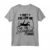 Divertente Bungee Jumping Lover Graphic Maglietta - Regalo Perfetto per Amanti del Bungee Jumping - Don't Follow Me I Do Stupid Things