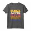 Bungee Jumping Evolution - Maglietta Sport Estremi Bungy Jumping Design - Ideale per Regali Speciali