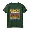 Bungee Jumping Evolution - Maglietta Sport Estremi Bungy Jumping Design - Ideale per Regali Speciali
