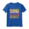 Bungee Jumping Evolution - Maglietta Sport Estremi Bungy Jumping Design - Ideale per Regali Speciali