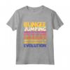 Bungee Jumping Evolution - Maglietta Sport Estremi Bungy Jumping Design - Ideale per Regali Speciali