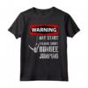 Può iniziare a parlare di Bungee Jumping - Maglietta Donna per gli Appassionati di Bungee Jumping - Regalo Divertente per Compleanno e Sport