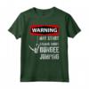 Può iniziare a parlare di Bungee Jumping - Maglietta Donna per gli Appassionati di Bungee Jumping - Regalo Divertente per Compleanno e Sport