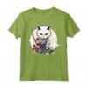 Samurai Burmilla Gatto Giapponese Kawaii Ninja Cat - Maglietta Stile Samurai per Appassionati di Gatti e Cultura Giapponese