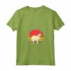 Burmilla Cat Sunset Retro Vintage Design Mamma Papà Bambini Maglietta con Collo a V - Regalo Unico per Amanti dei Gatti Burmilla - Ideale per Natale, Ringraziamento o Compleanni