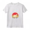 Burmilla Cat Sunset Retro Vintage Design Mamma Papà Bambini Maglietta con Collo a V - Regalo Unico per Amanti dei Gatti Burmilla - Ideale per Natale, Ringraziamento o Compleanni