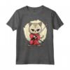 Samurai Gatto Giapponese Kawaii Ninja Burmilla Cat Maglietta - Design Unico per Appassionati di Gatti e Cultura Giapponese