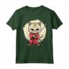 Samurai Gatto Giapponese Kawaii Ninja Burmilla Cat Maglietta - Design Unico per Appassionati di Gatti e Cultura Giapponese
